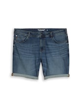 Nicht ausgewählt, Plus Size - Regular Jeans Shorts von Tom Tailor, blau