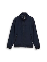 Geselecteerd, Blousonjas met opbergbare capuchon door Tom Tailor, blauw