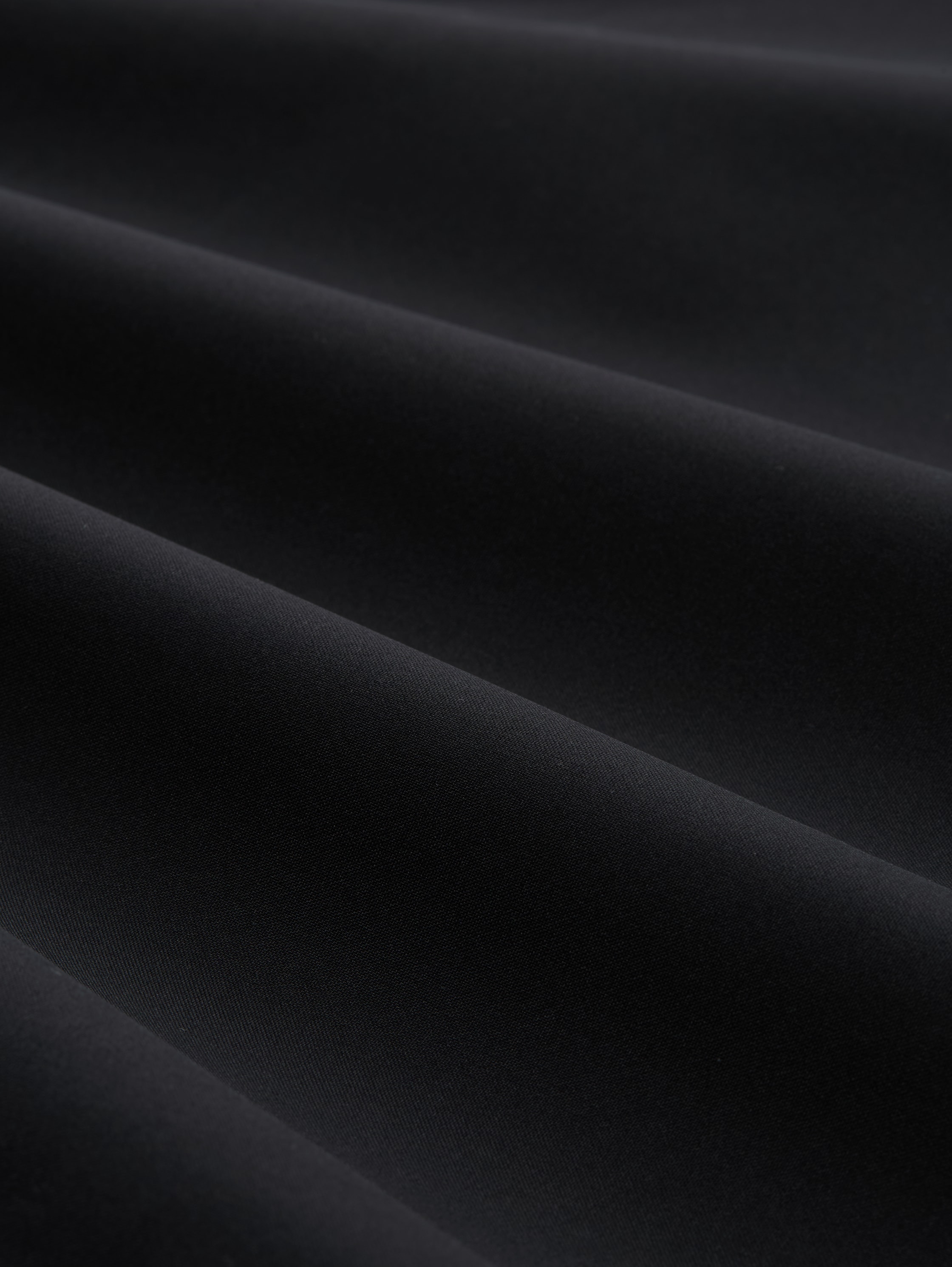 Blousonjas met opbergbare capuchon - Black - Detailaanzicht product