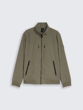 Blouson Jacke mit verstaubarer Kapuze - faded leaf green - Vorder-Produkt-Ansicht