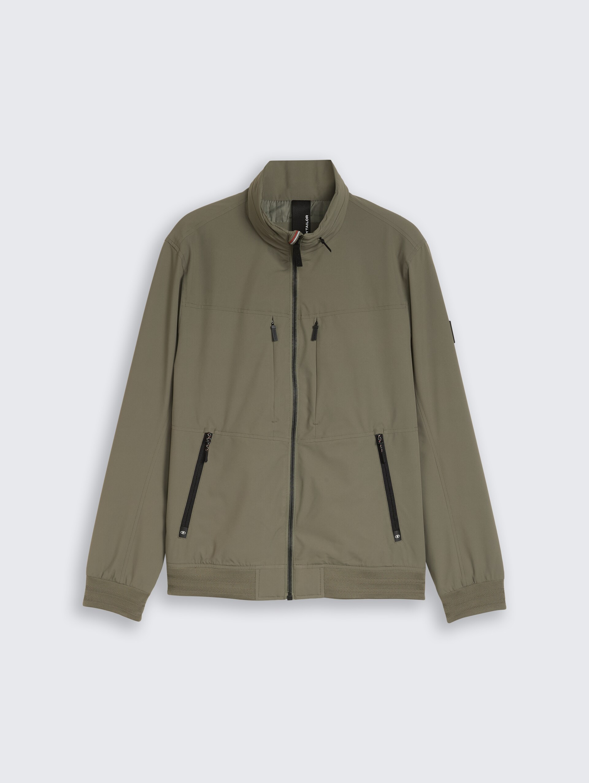 Blouson Jacke mit verstaubarer Kapuze - faded leaf green - Vorder-Produkt-Ansicht