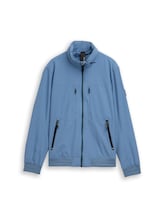 Ausgewählt, Blouson Jacke mit verstaubarer Kapuze von Tom Tailor, blau