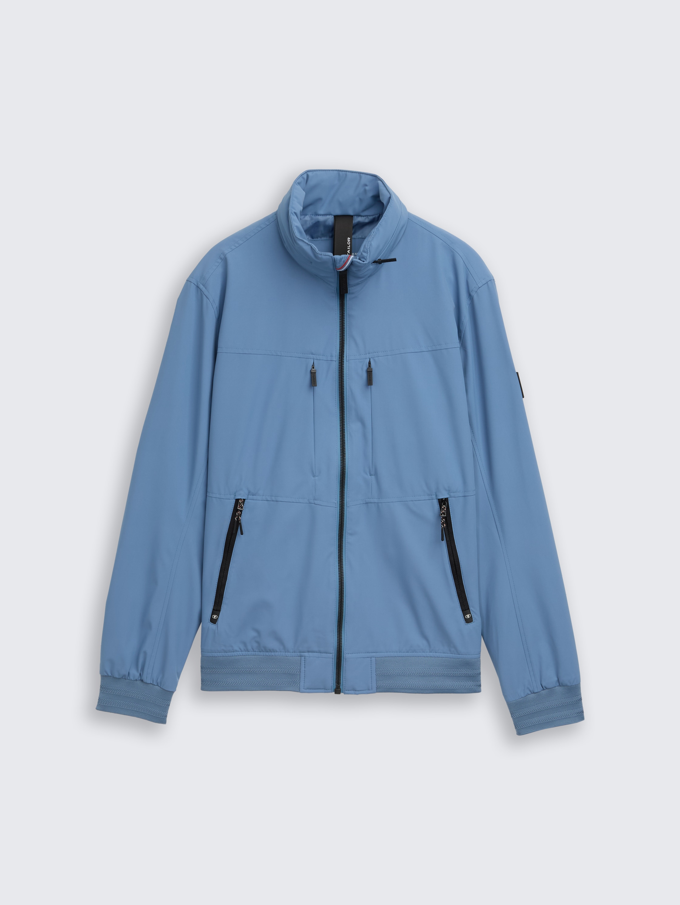 Blouson Jacke mit verstaubarer Kapuze - marine_blue - 