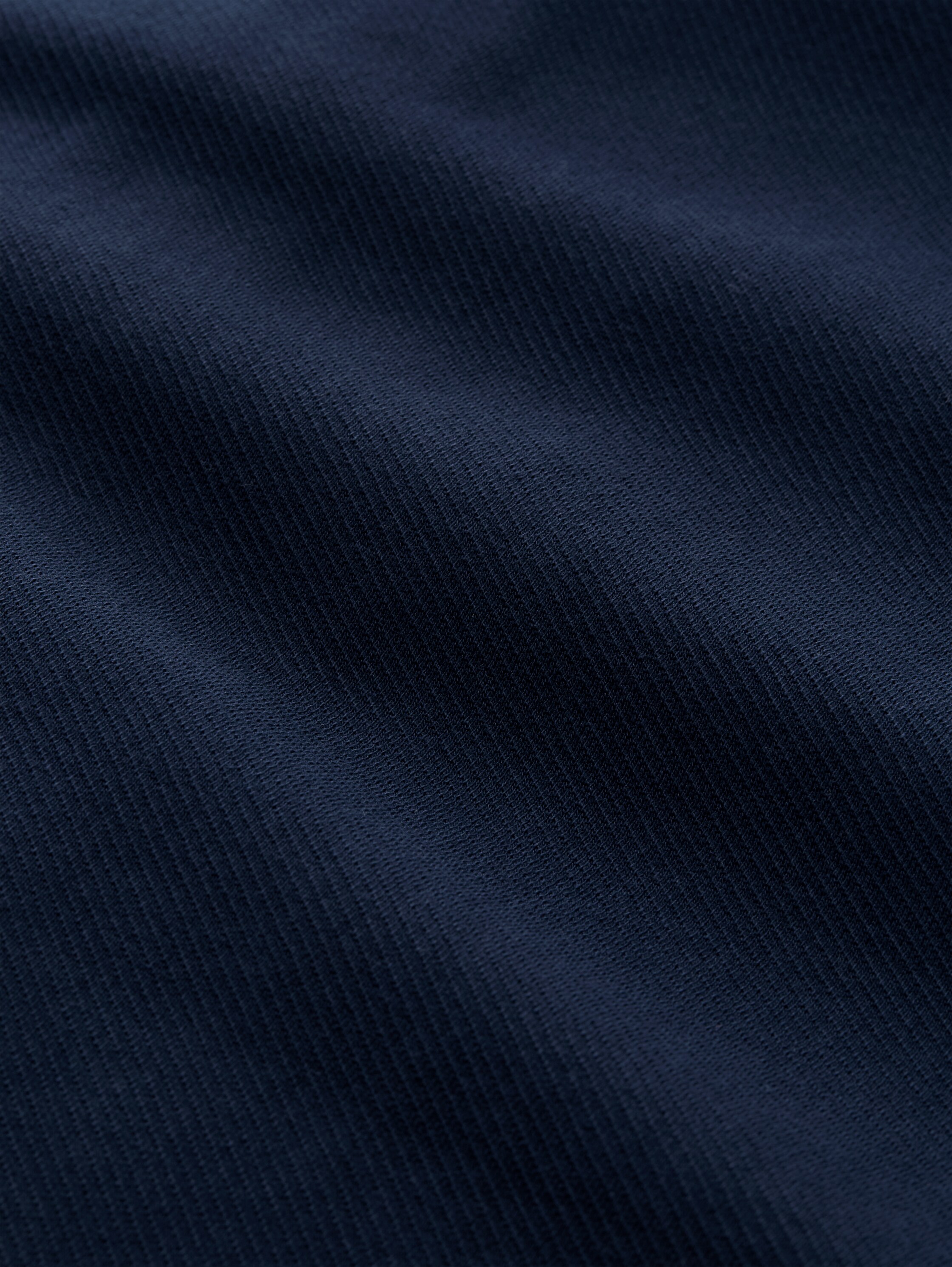 Basic Hoodie Sweatjacke - sky captain blue - Material-Ansicht