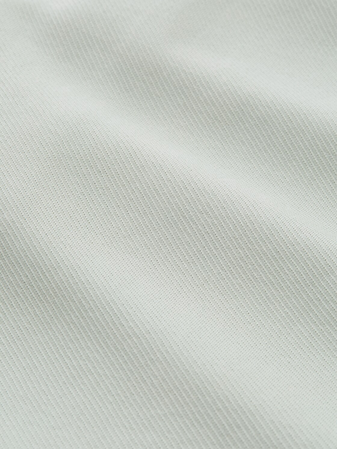 Basic Hoodie Sweatjacke - soft greyish green - Material-Ansicht