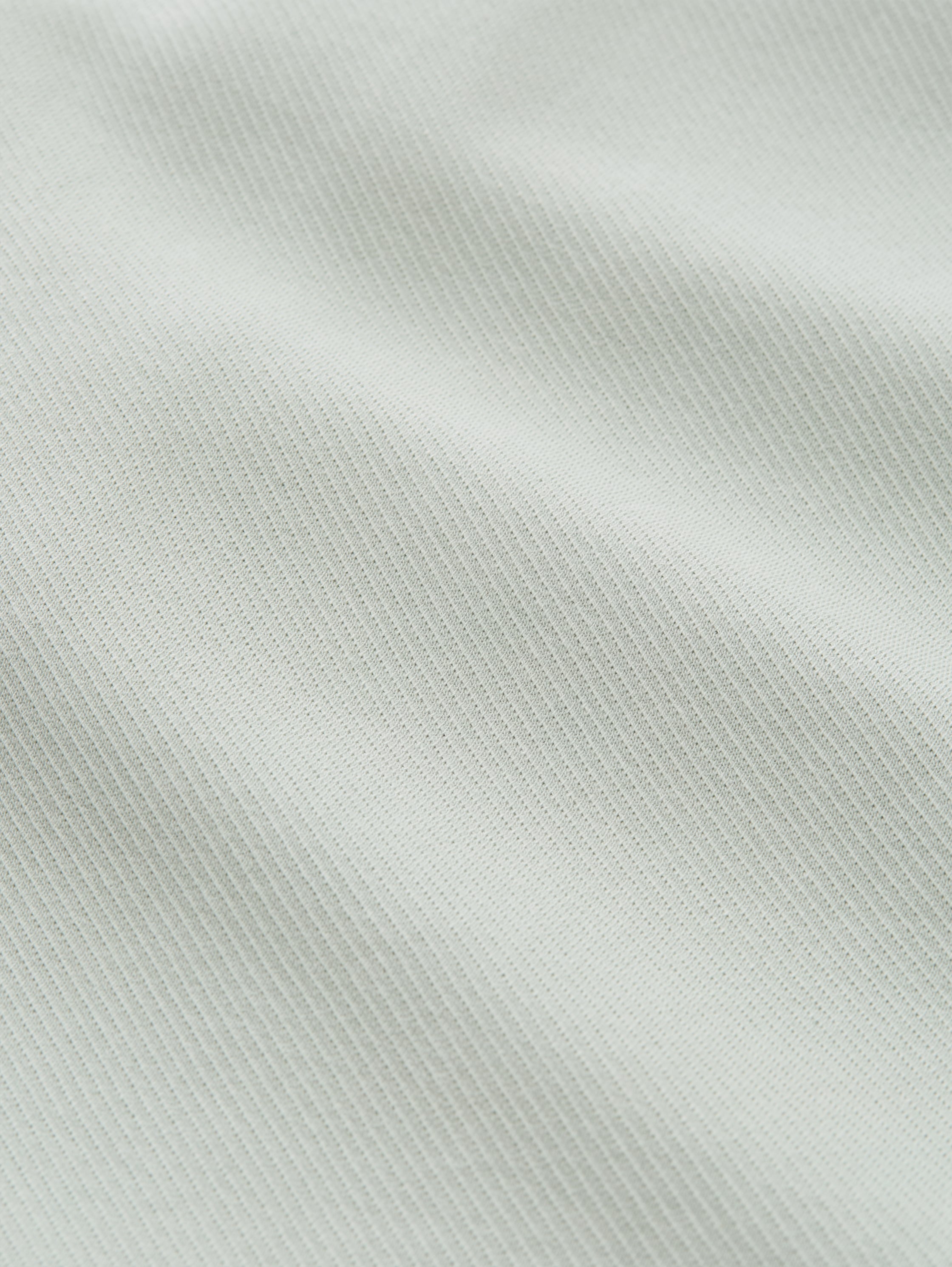 Basic Hoodie Sweatjacke - soft greyish green - Material-Ansicht