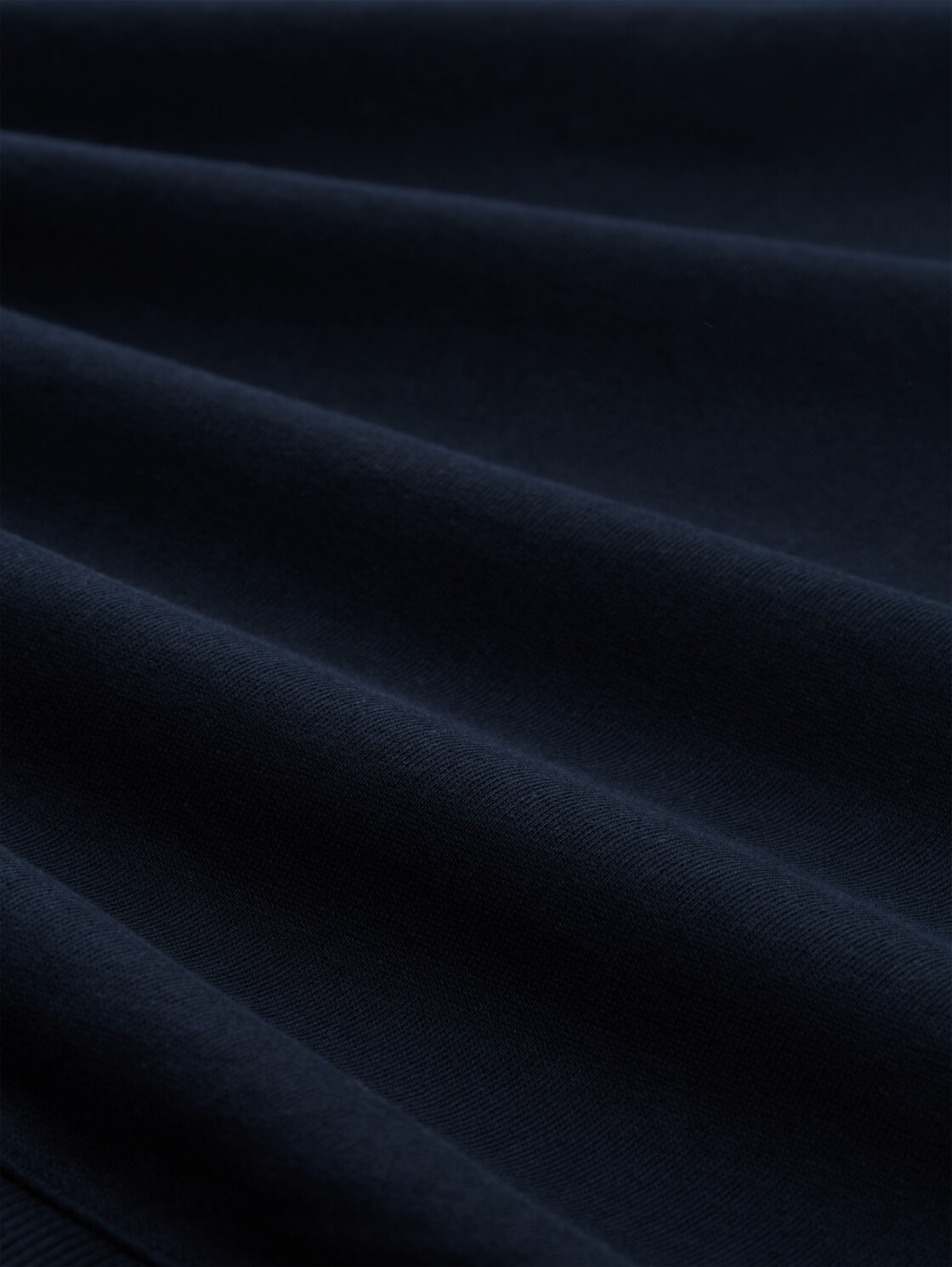 Sweatshirt with heart detail - sky captain blue - Material view