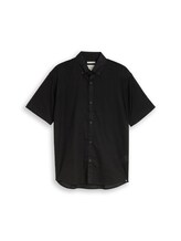 Not Selected, Relaxed-fit short-sleeved shirt with linen blend by Tom Tailor, 