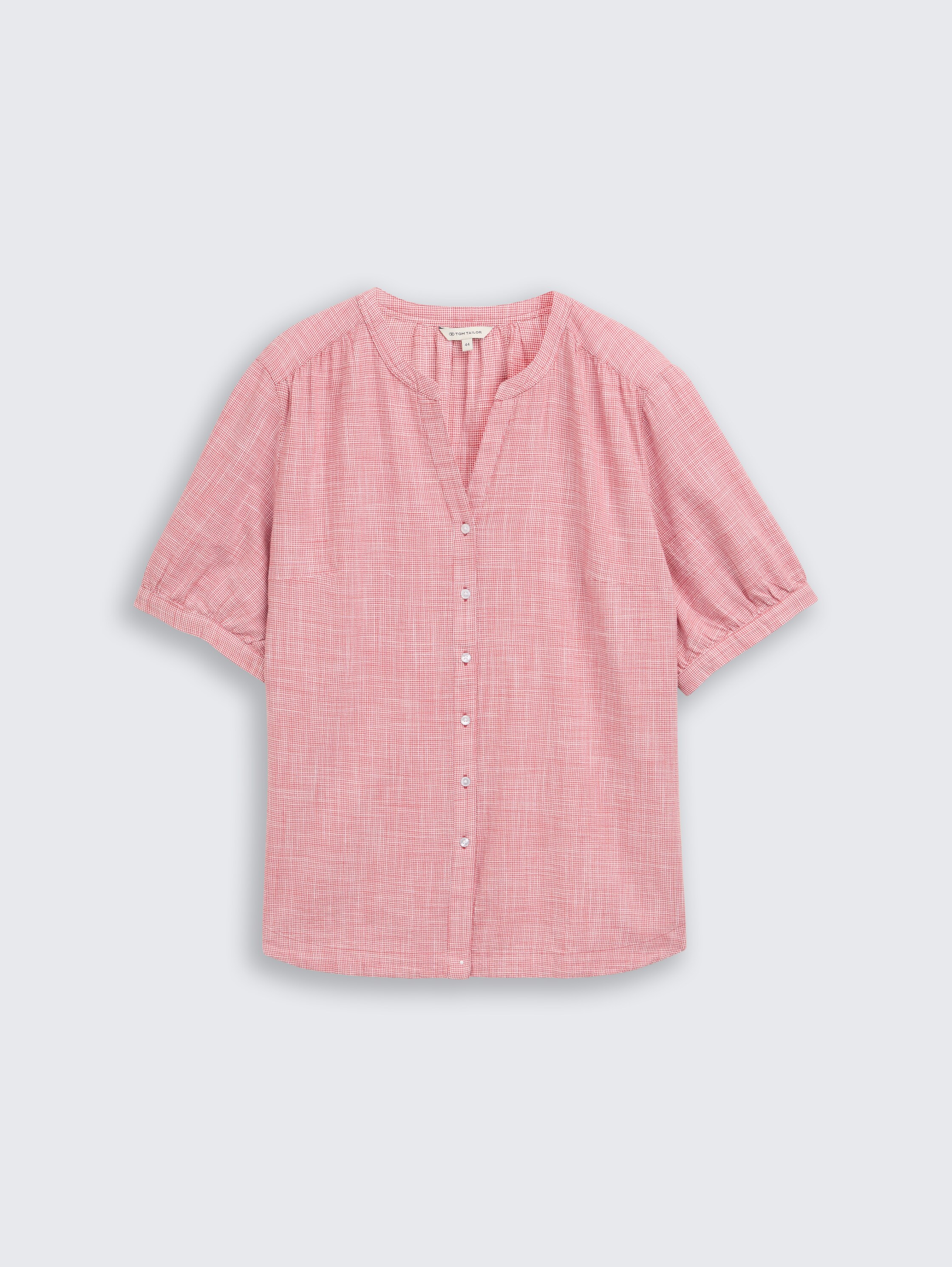 Plus Size - Katoenen blouse - cozy_pink - 