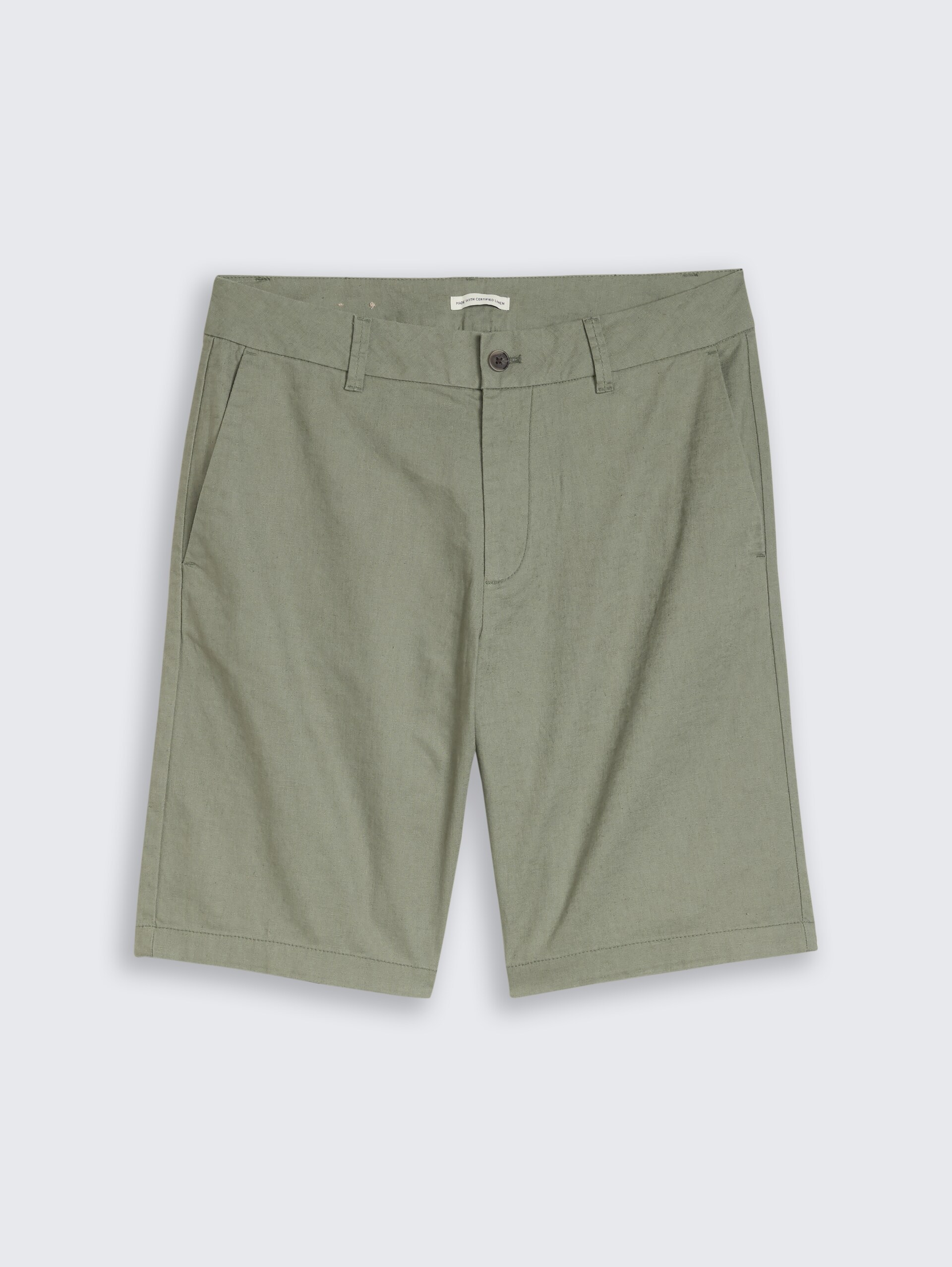 TTRELAXED Chino Shorts mit Leinenanteil - Sea Spray - Vorder-Produkt-Ansicht