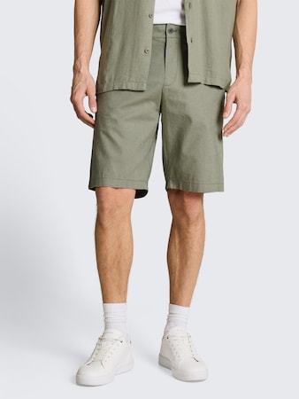 TTRELAXED Chino Shorts mit Leinenanteil von Denim Male, Sea Spray