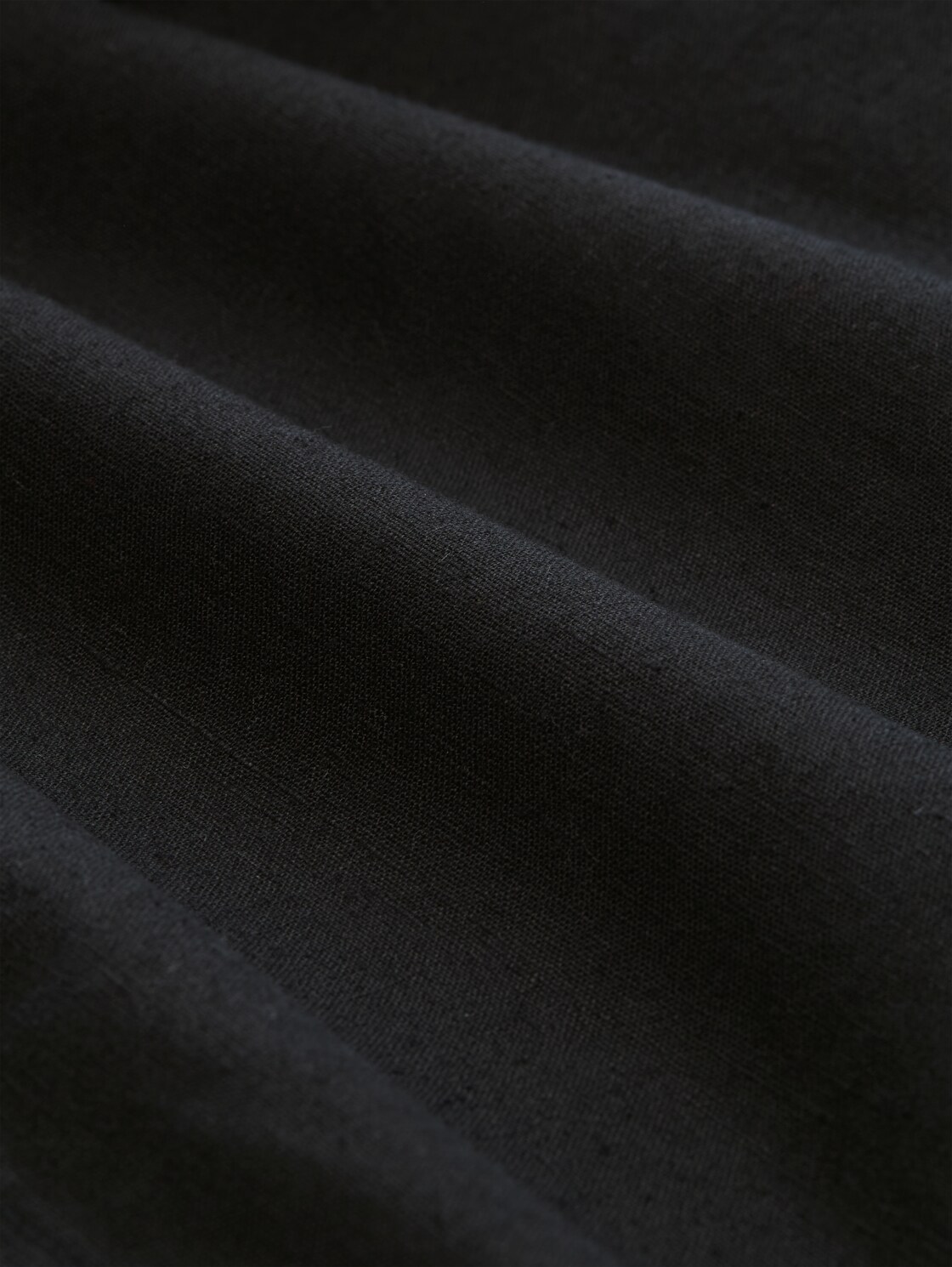 TTRELAXED Chino Shorts mit Leinenanteil - Black - Material-Ansicht