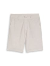 Nicht ausgewählt, TTRELAXED Chino Shorts mit Leinenanteil von Tom Tailor, grau