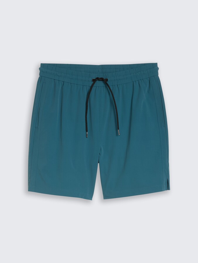 Ultralight Relaxed Fit Shorts von Denim Male, tide petrol