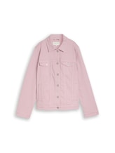 Ausgewählt, Plus Size - Jeansjacke mit Eingriffstaschen von Tom Tailor, rosa
