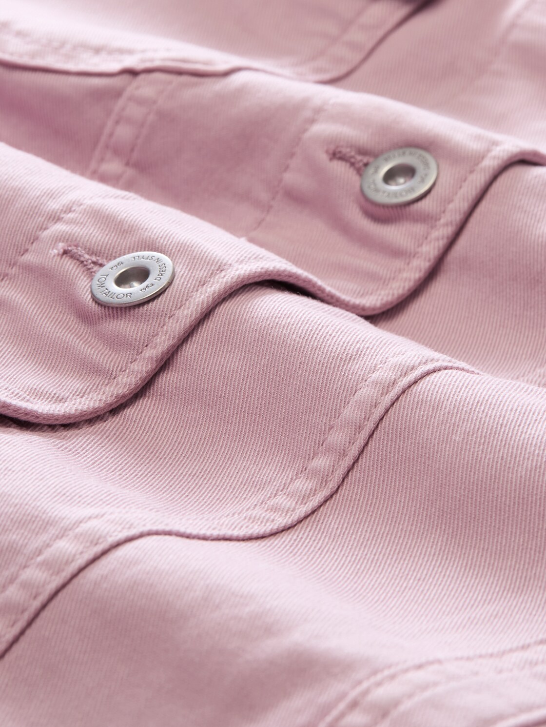 Plus Size - Jeansjacke mit Eingriffstaschen - light elderberry - Produkt-Detail-Ansicht