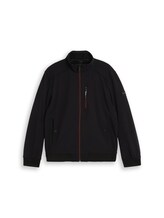 Ausgewählt, Softshell Jacke mit Stehkragen von Tom Tailor, schwarz