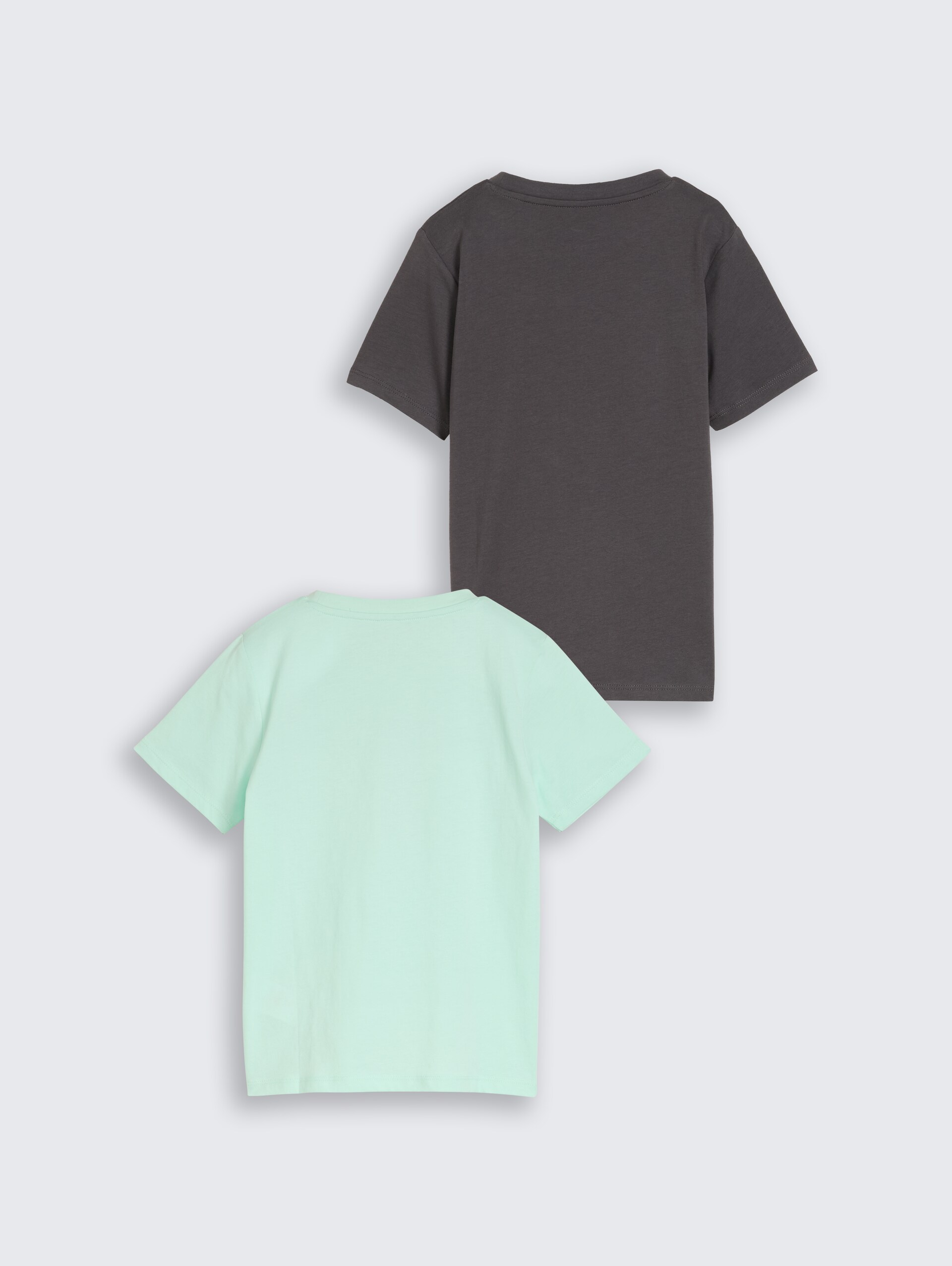 T-shirt in 2-pack - light bay green