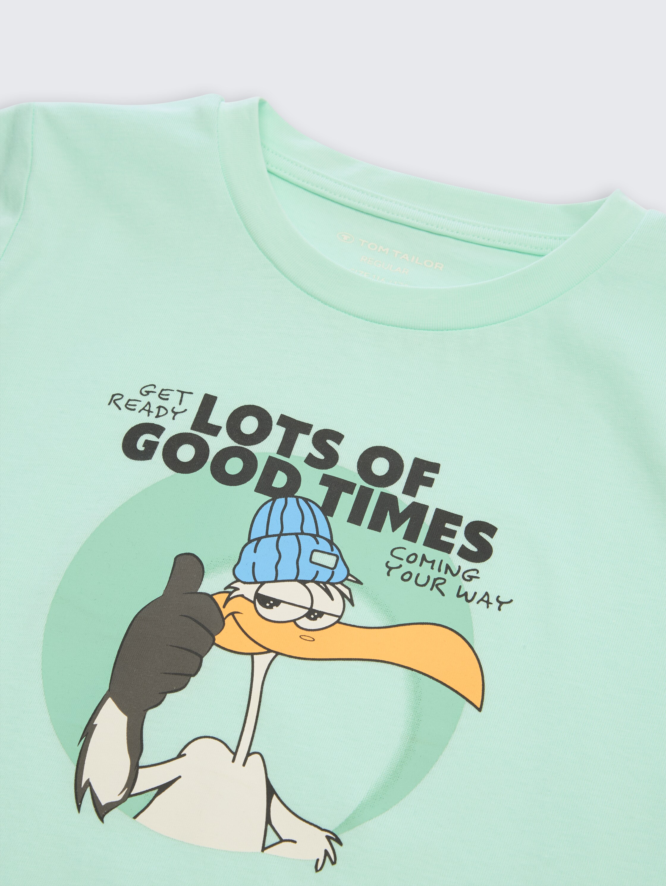 T-shirt in set van 2 - light_bay_green - 