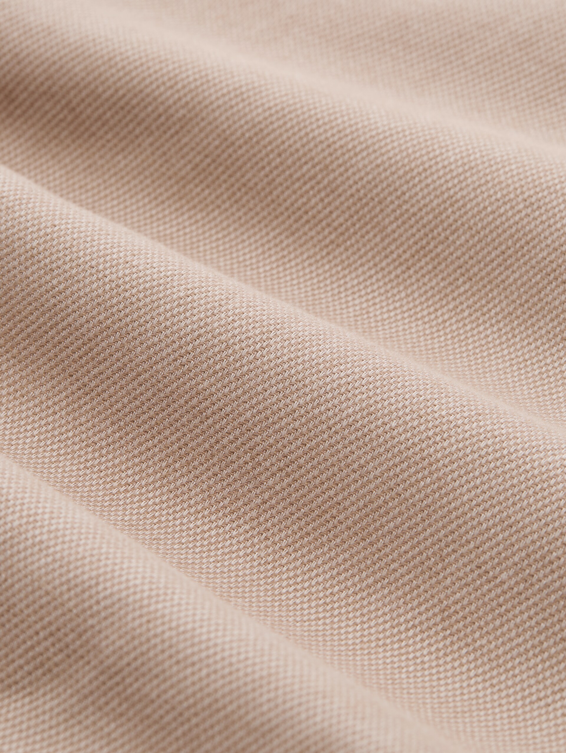 TTREGULAR Chino Shorts mit Gürtel - beige tonal twill structure - Material-Ansicht