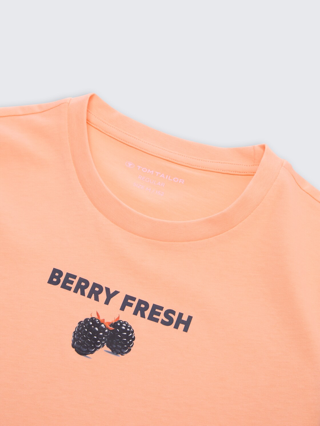 T-Shirt im 2er-Pack - Wool White - Detail-Model-Ansicht