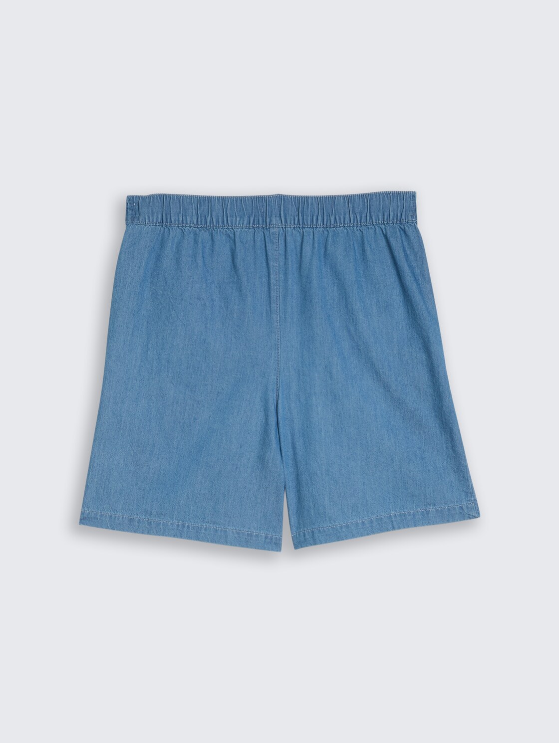 Jeans Shorts - mid stone bright blue denim