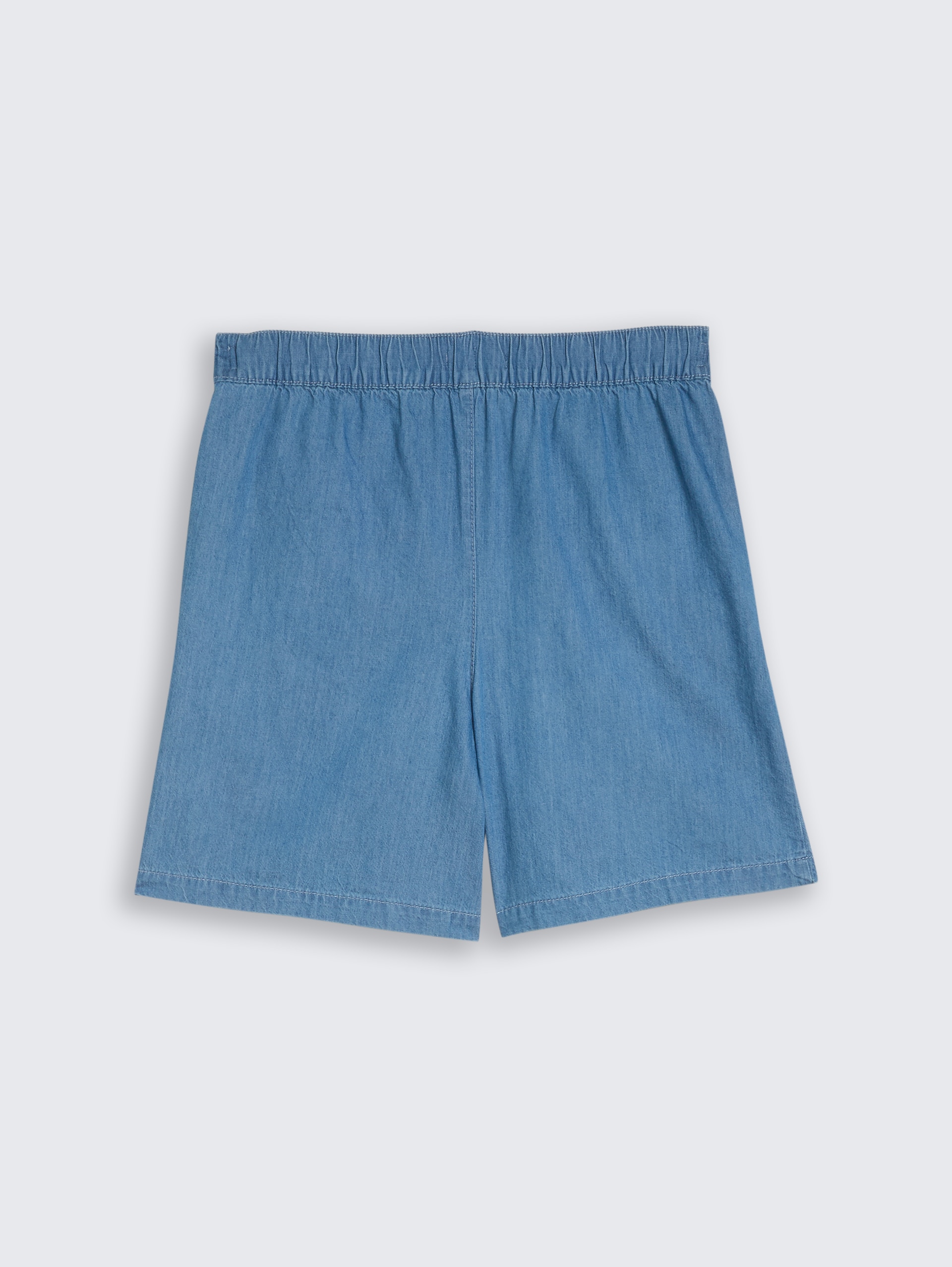 Jeansshorts - mid stone bright blue denim