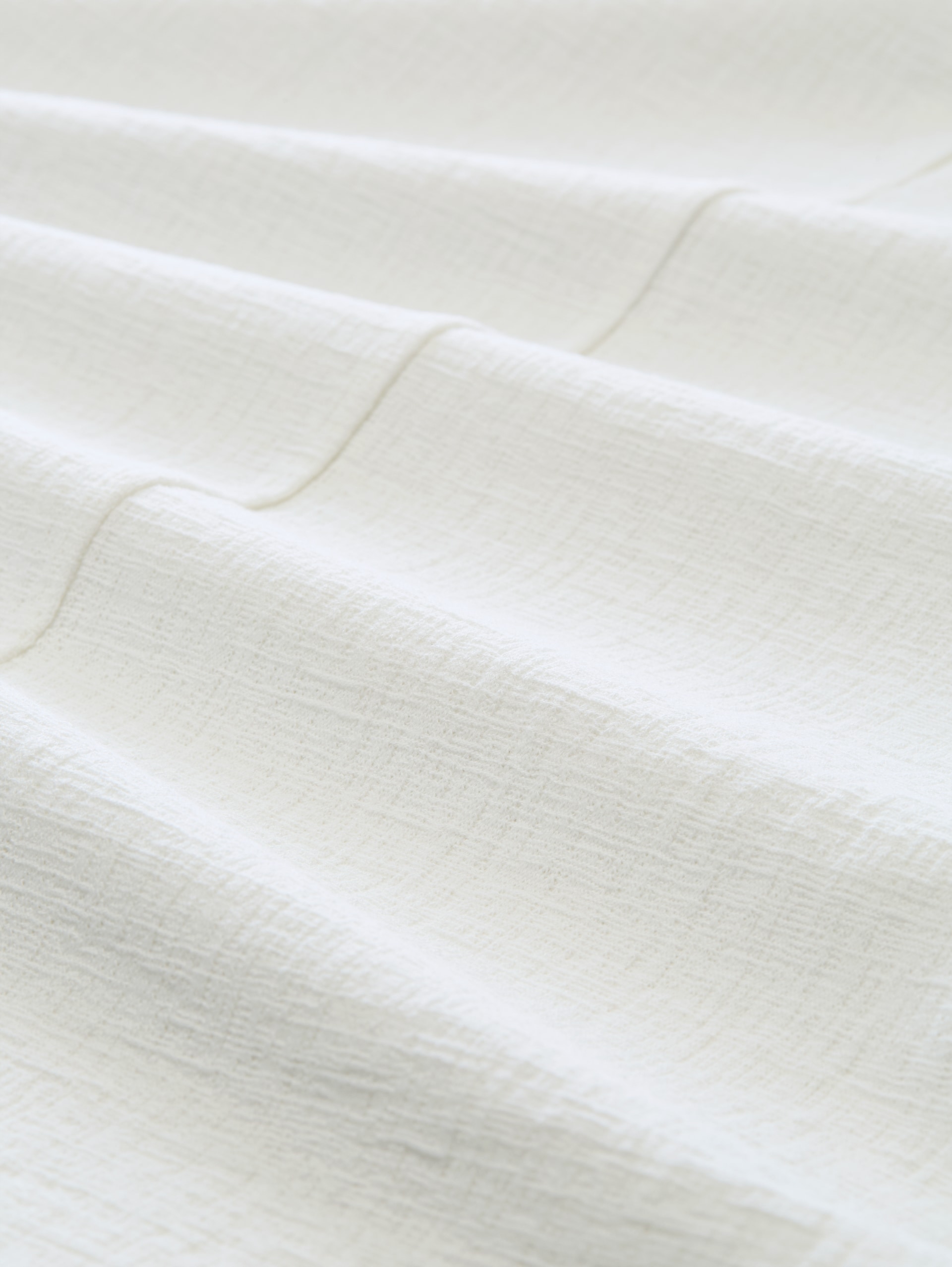 Loose Fit T-Shirt - Whisper White - Material-Ansicht