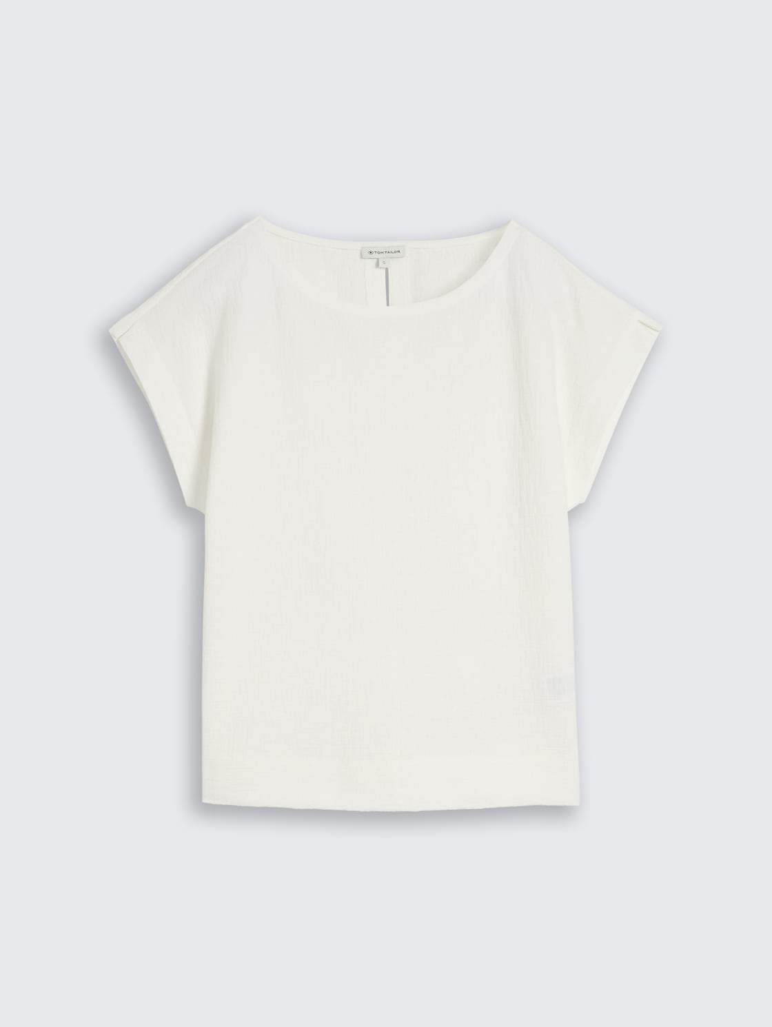 Loose Fit T-Shirt - Whisper White - Vorder-Produkt-Ansicht