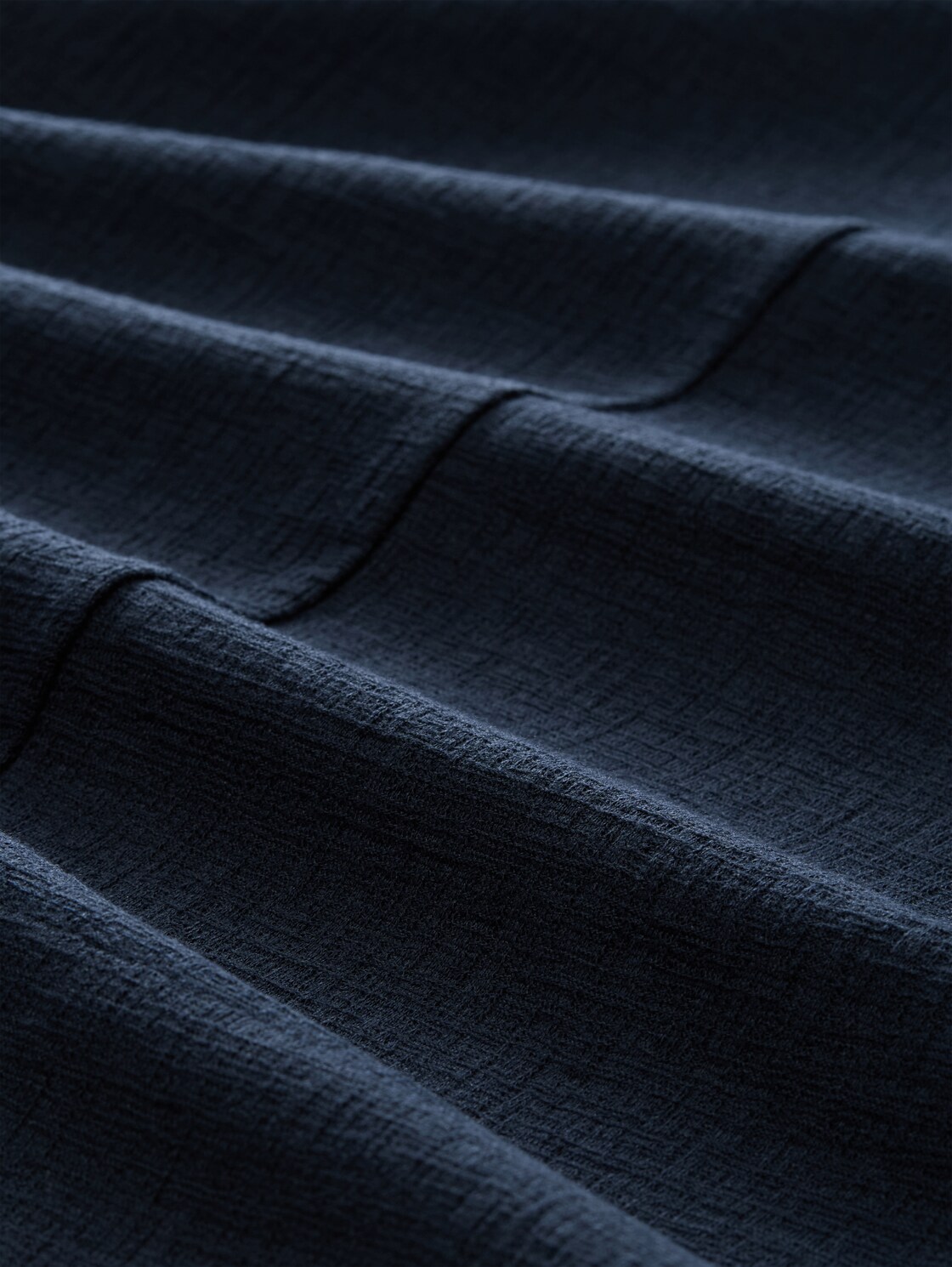 Loose Fit T-Shirt - sky captain blue - Material-Ansicht