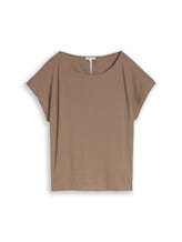 Nicht ausgewählt, Loose Fit T-Shirt von Tom Tailor, braun