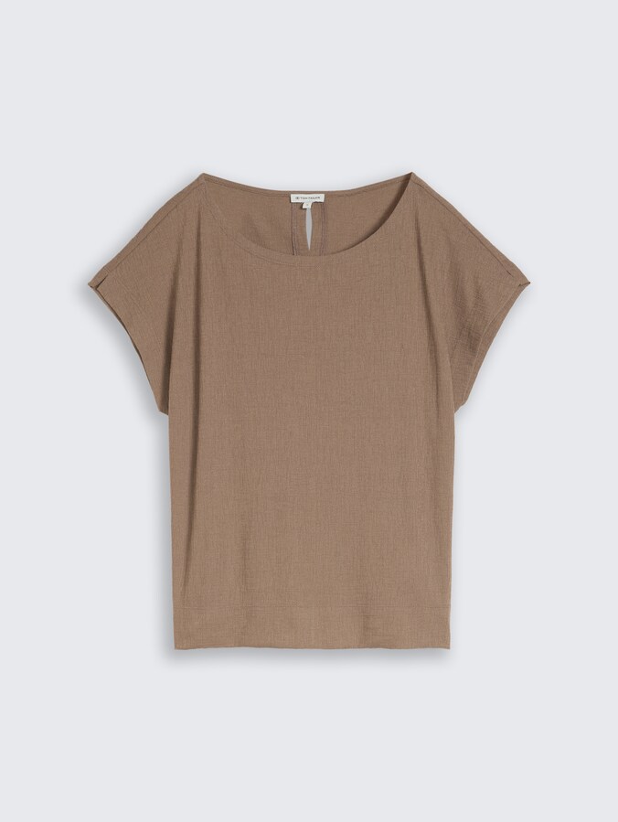 Loose Fit T-Shirt von Women, taupe grey