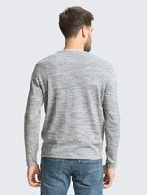 Strickpullover in Melange-Optik - navy blue multicolor space dye