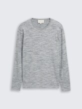 Strickpullover in Melange-Optik - navy blue multicolor space dye