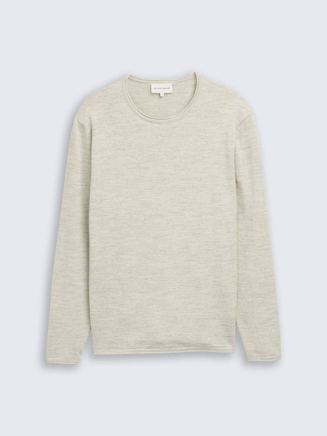 Strickpullover in Melange-Optik - olive multicolor space dye