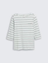 Plus Size - Chemise à manches longues à rayures - blue haze multicolor stripe - Vue de face du produit