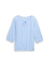 Ausgewählt, Plus Size - Bluse mit Streifenmuster von Tom Tailor, blau