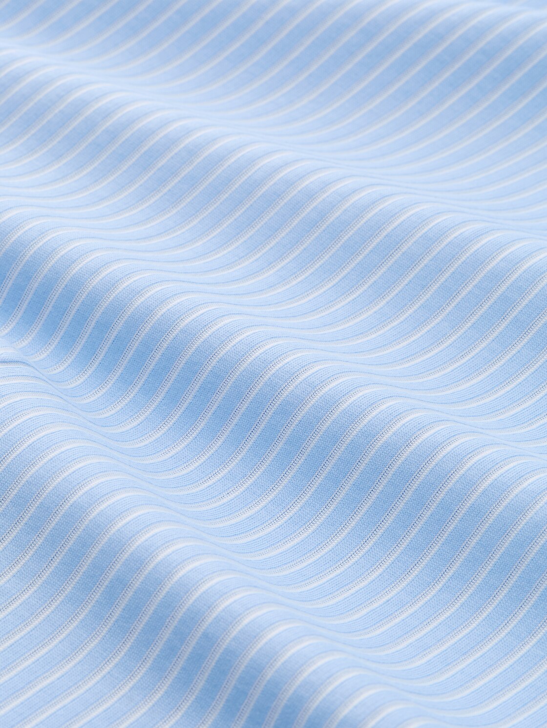Plus Size - Bluse mit Streifenmuster - blue white thin stripe - Material-Ansicht