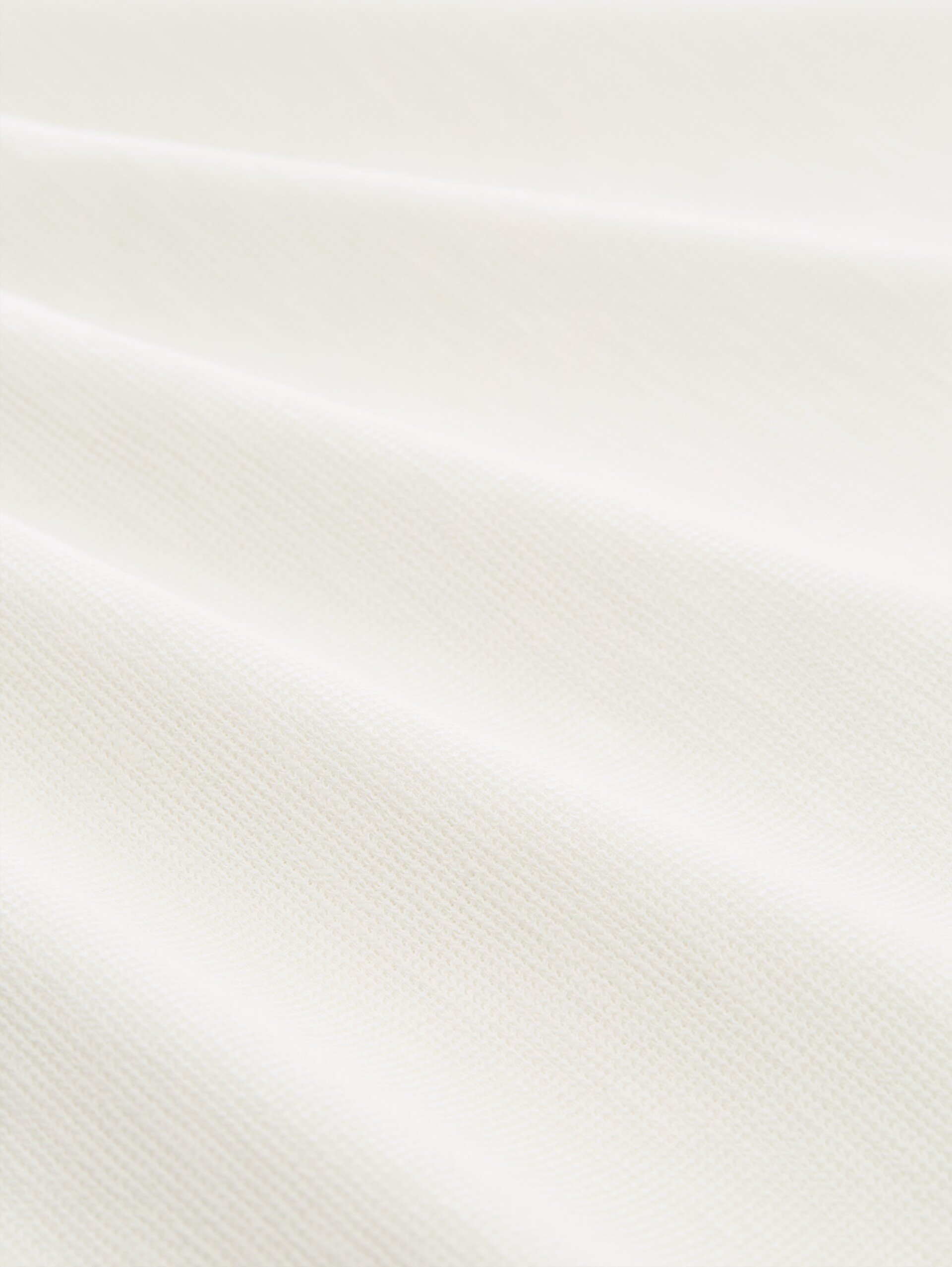 Plus Size - Langarmshirt mit Streifenmuster - offwhite navy blue stripe - Material-Ansicht