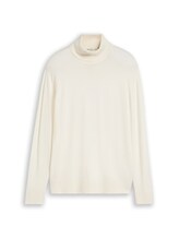 Ausgewählt, Basic Rollkragenpullover von Tom Tailor, braun