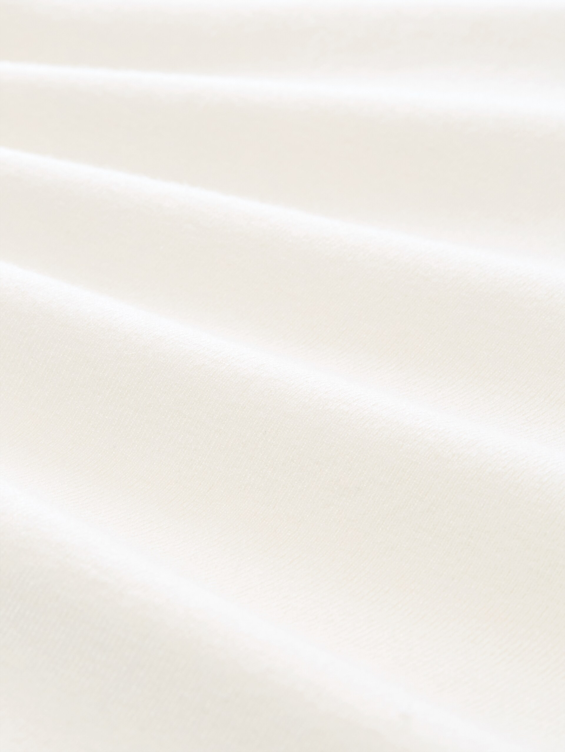 Relaxed fit gebreide trui met polokraag - Gardenia White - Materiaalweergave