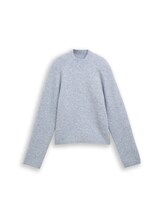 Sélectionné, Pull en maille contenant de la laine par Tom Tailor, bleu