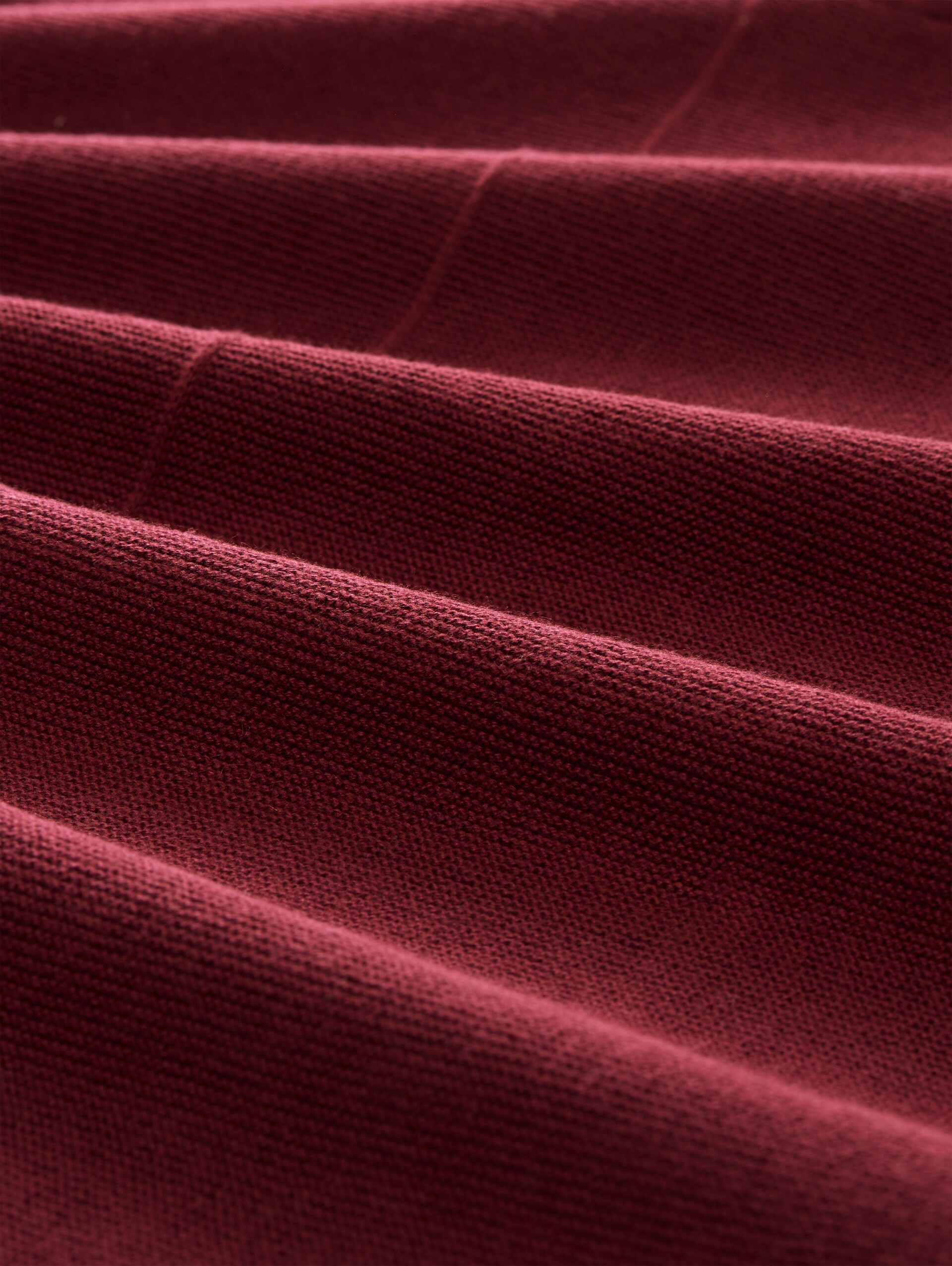 Strickpullover aus Baumwolle - Preppy Plum - Material-Ansicht