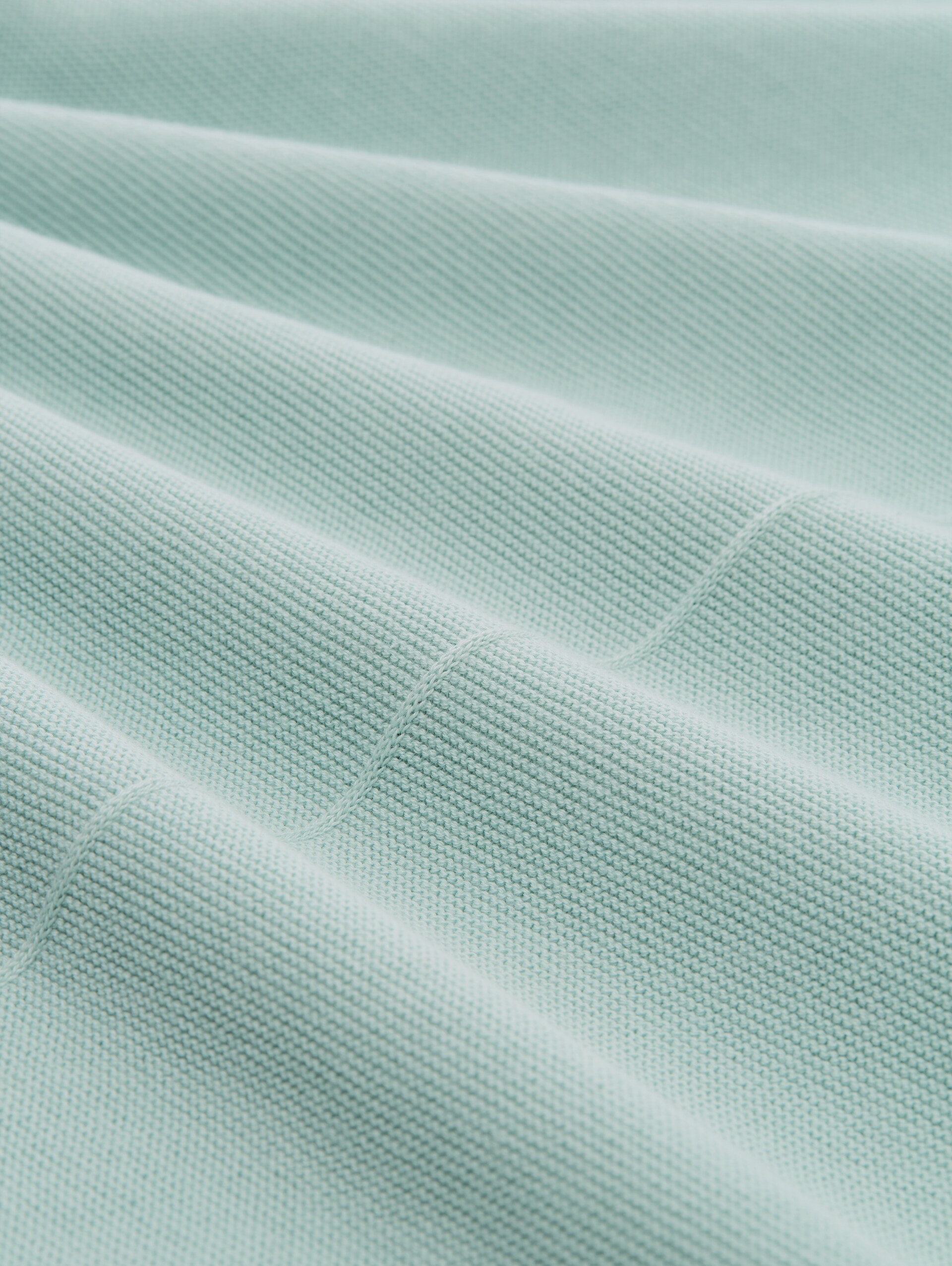 Pull en maille de coton - dusty light green - Vue de la matière
