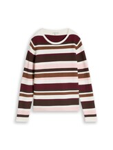 Nicht ausgewählt, Strickpullover aus Baumwolle von Tom Tailor, braun
