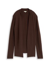 Nicht ausgewählt, Cardigan aus Baumwolle von Tom Tailor, braun