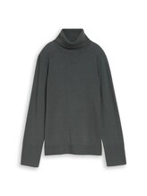 Ausgewählt, Basic Rollkragenpullover von Tom Tailor, grün