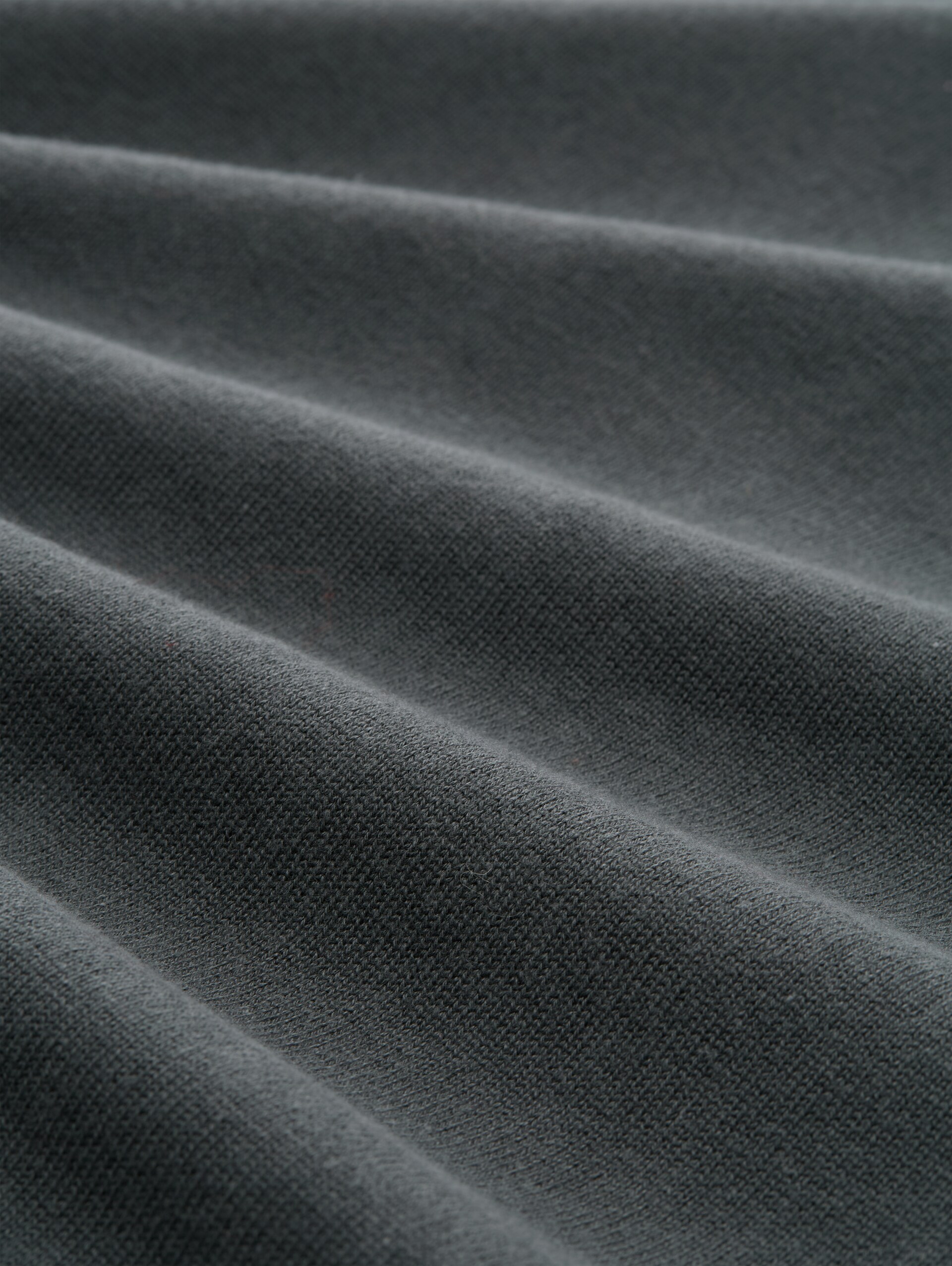 Basic Rollkragenpullover - Darkest Olive - Material-Ansicht
