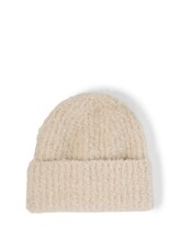 Geselecteerd, Bouclé-beanie door Tom Tailor, wit