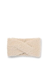 Sélectionné, Bandeau en bouclé avec détail torsadé par Tom Tailor, blanc